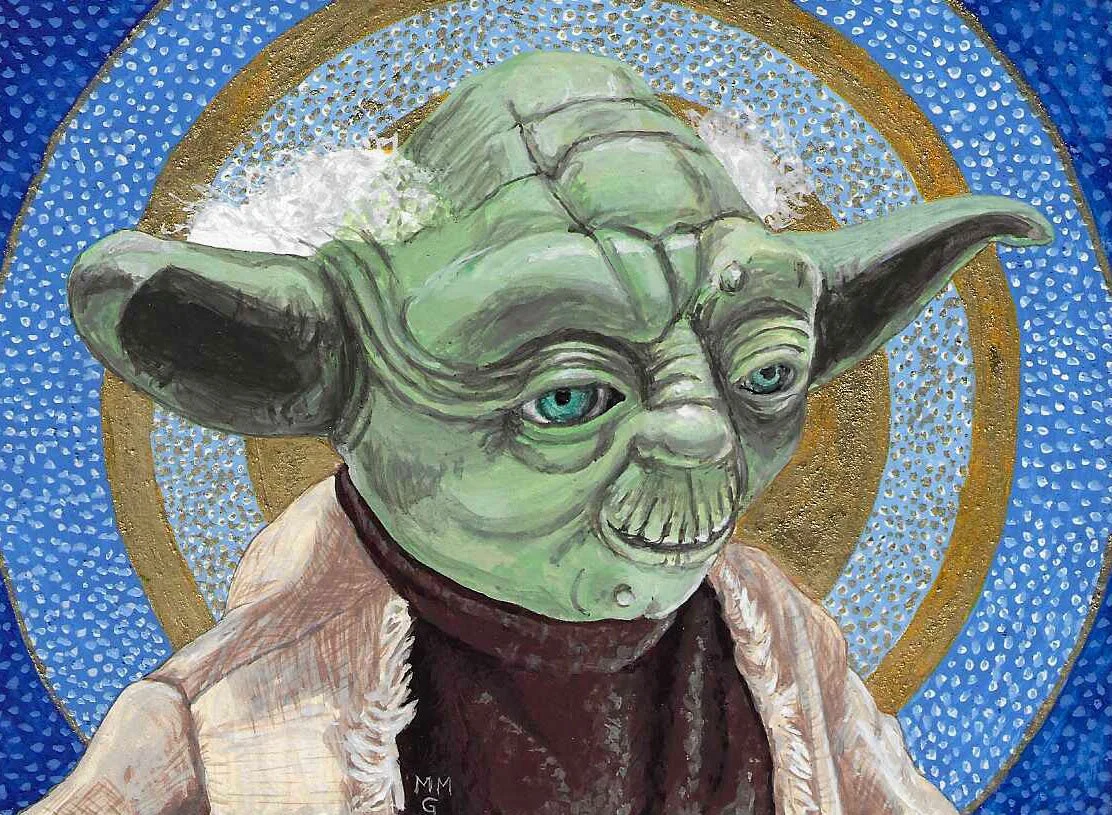 Yoda in a Tea Cup — Miranda Gray Studio